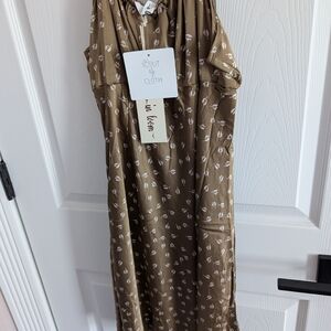 Scout by Cloth Brown Mini Dress